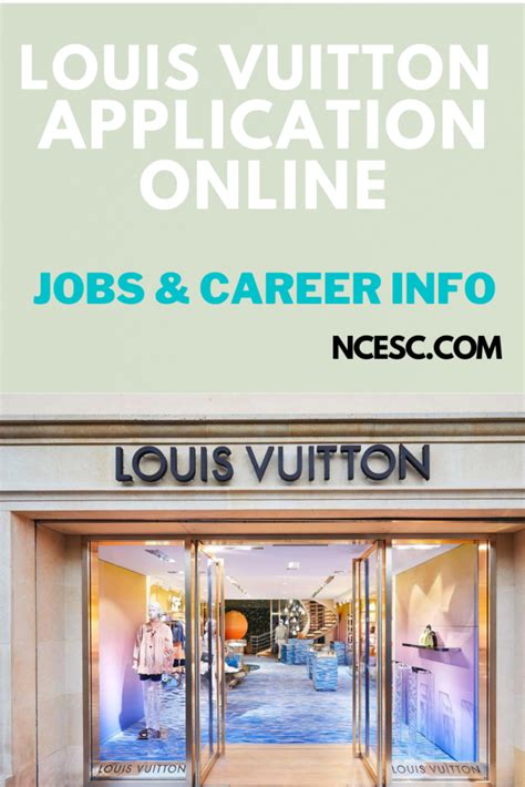 louis vuitton contatti per lavoro|louis vuitton career path.